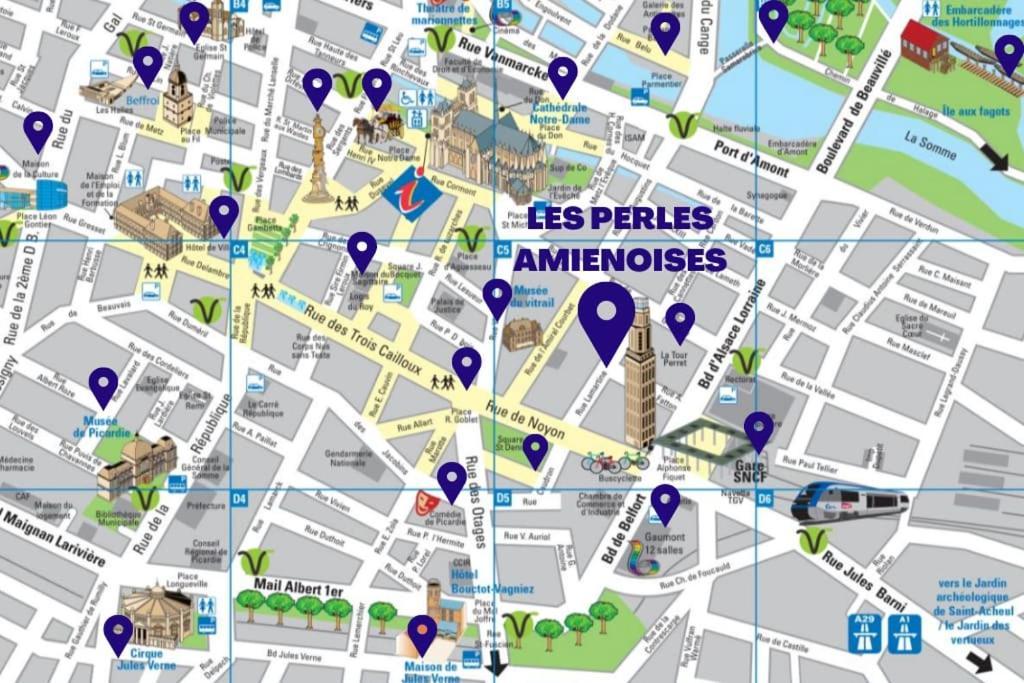 Les Perles Amienoises Gold Pearl Hyper Centre Appartamento Amiens